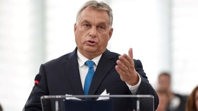 Ungarns Premier Viktor Orban (Bild: AFP)