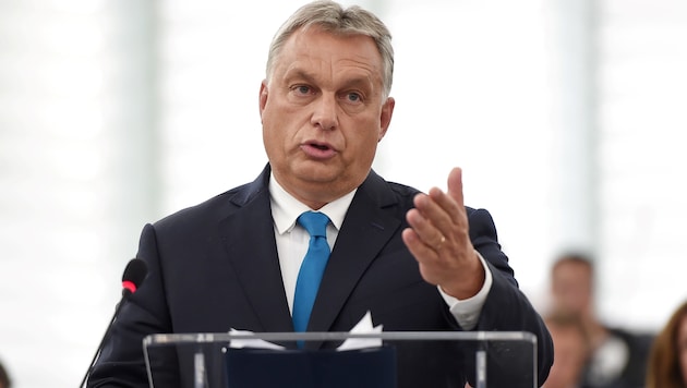 Ungarns Premier Viktor Orban (Bild: AFP)