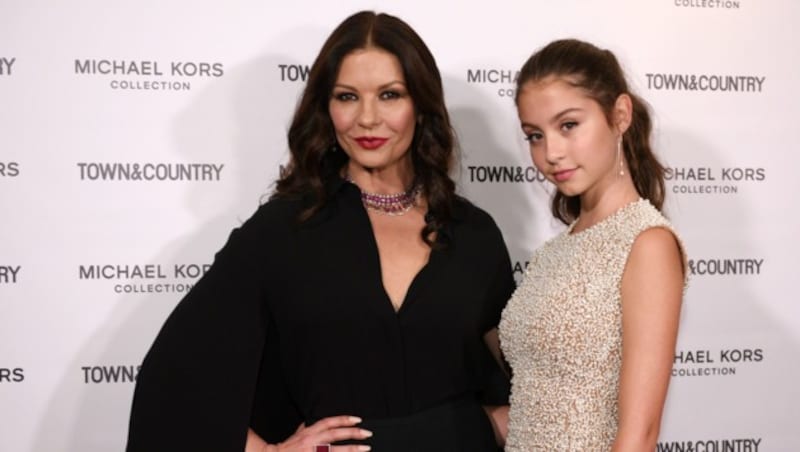 Catherine Zeta-Jones mit Tochter Carys Zeta Douglas (Bild: 2018 Getty Images)