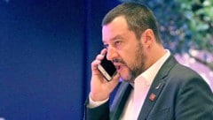 Italiens Innenminister Matteo Salvini will nicht, dass sein Land „das Flüchtlingslager Europas“ wird. (Bild: AP)