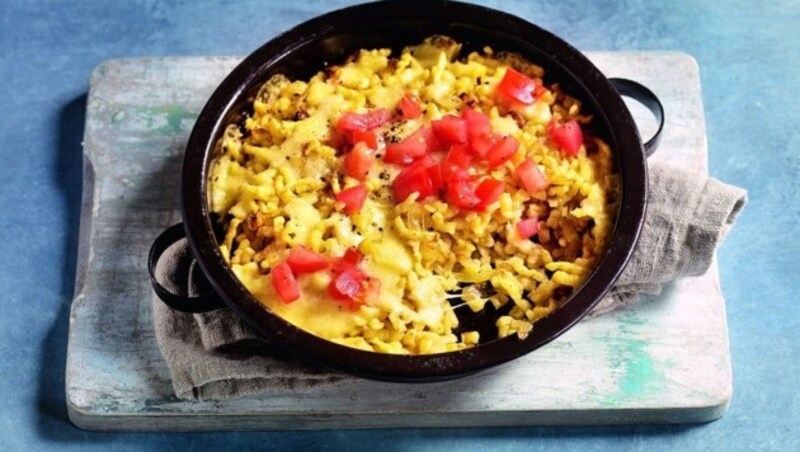 Pfannen Spätzle aus 1 Pfanne - 50 Rezepte (Bild: Jana Liebenstein)