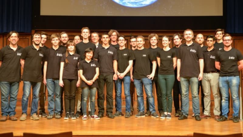 Das „Space Team“ der TU Wien (Bild: TU Wien Space Team)