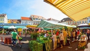 Am Benediktinerplatz hängt der Haussegen schief. (Bild: Tourismusregion Klagenfurt am Wörthersee)