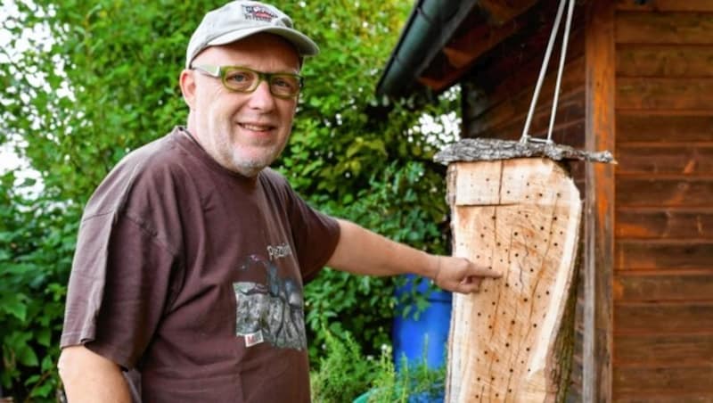 Fritz Gusenleitner vom Linzer Biologiezentrum (Bild: Harald Dostal)