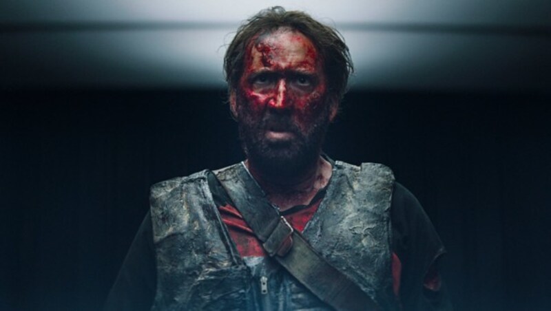 Nicolas Cage im Film „Mandy“, den er beim Wiener Slash Festival vorgestellt hat (Bild: Slash Festival)