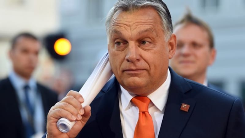 Viktor Orban (Bild: APA/AFP/Christof Stache)
