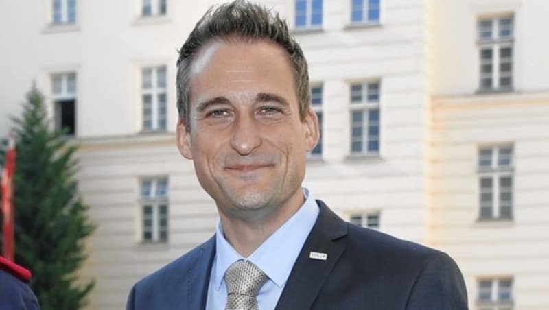 Der Chef der Polizeiausbildung Thomas Schlesinger (Bild: Reinhard Holl)