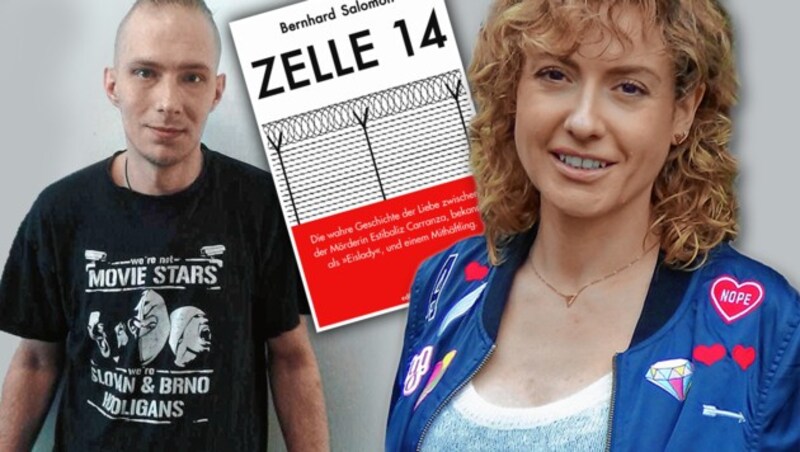 Esti C. hat sich hinter Gittern in Martin L. verliebt. (Bild: zVg, edition-a, krone.at-Grafik)