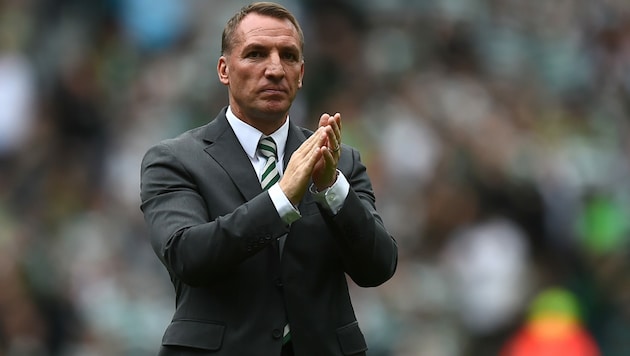 Celtic-Trainer Brendan Rodgers (Bild: AFP)