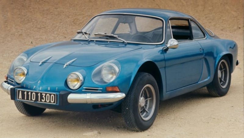 Alpine A110, ab 1962 (Bild: Alpine)