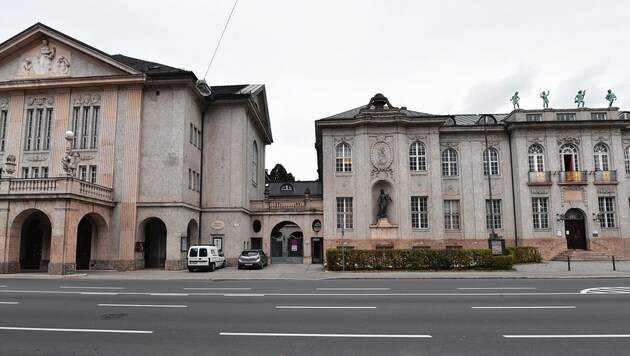 Mozarteum Salzburg: Man will die Lücke zwischen den Gebäuden schließen (Bild: Wolfgang Weber)