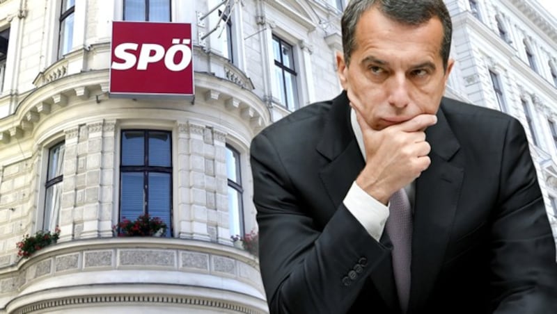 Ex-SPÖ-Kanzler Christian Kern zieht es ins EU-Parlament nach Brüssel (Bild: APA/HELMUT FOHRINGER, APA/ROLAND SCHLAGER, krone.at-Grafik)