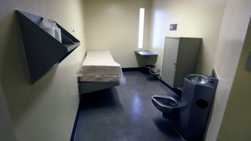 In einer solchen Gefängniszelle muss Bill Cosby nun leben. (Bild: AP)