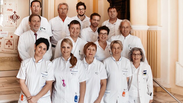 Team des Brustzentrums im Krankenhaus der Barmherzigen Brüder in St. Veit (Bild: HF-PICTURES Krankenhaus der Barmherzigen Brüder Heike Fuchs)
