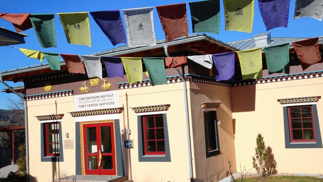 Das Tibetzentrum in Knappenberg. (Bild: Kronenzeitung)