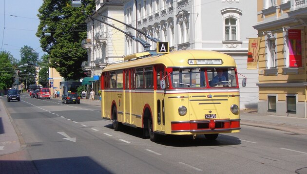 Salzburg Oldtimer Bus, Obus (Bild: Salzburg AG)