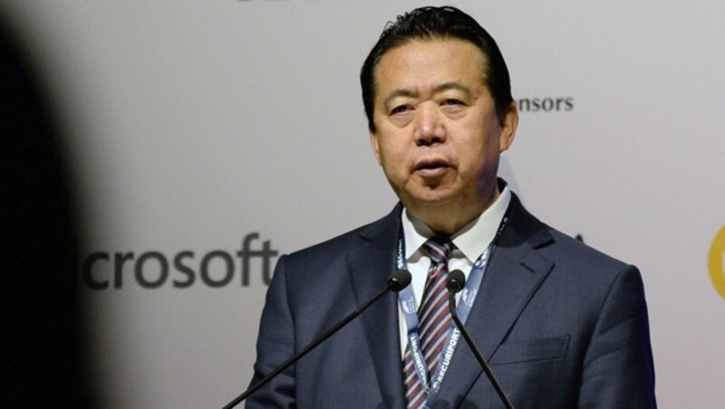 Der ehemalige Interpol-Chef Meng Hongwei (Bild: AFP/Roslan Rahman)