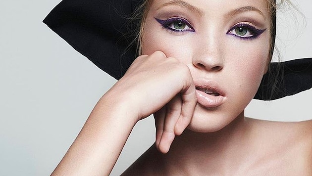 Kate Moss‘ Tochter Lila ist das Gesicht von Marc Jacobs Beauty. (Bild: instagram.com/marcbeauty)