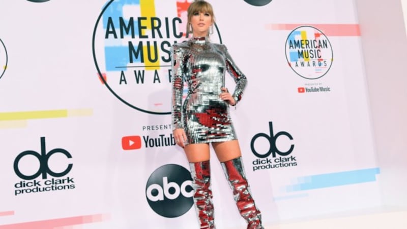 Taylor Swift war auch am roten Teppich ein Hingucker. (Bild: 2018 Getty Images)
