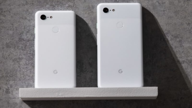 Google Pixel 3 und Pixel 3 XL (Bild: AFP)