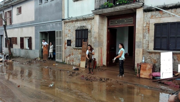 Storms on Mallorca (archive image 2018) (Bild: ASSOCIATED PRESS)