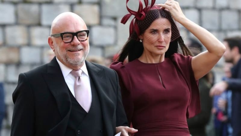 Demi Moore mit Begleitung (Bild: WPA Rota)