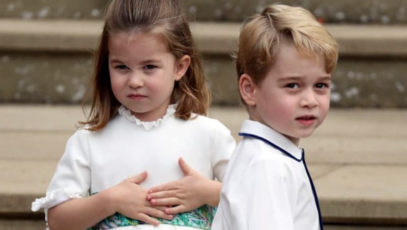 Prinzessin Charlotte und Prinz George (Bild: WPA Rota)