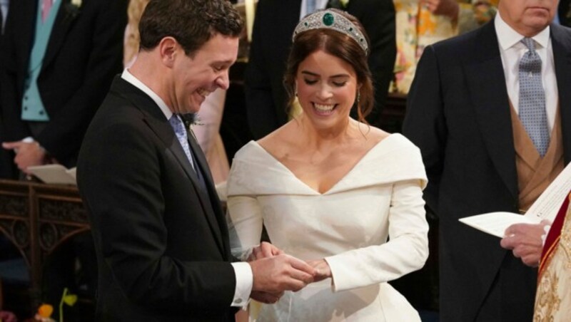 Die Hochzeit von Prinzessin Eugenie und Jack Brooksbank (Bild: WPA Rota)