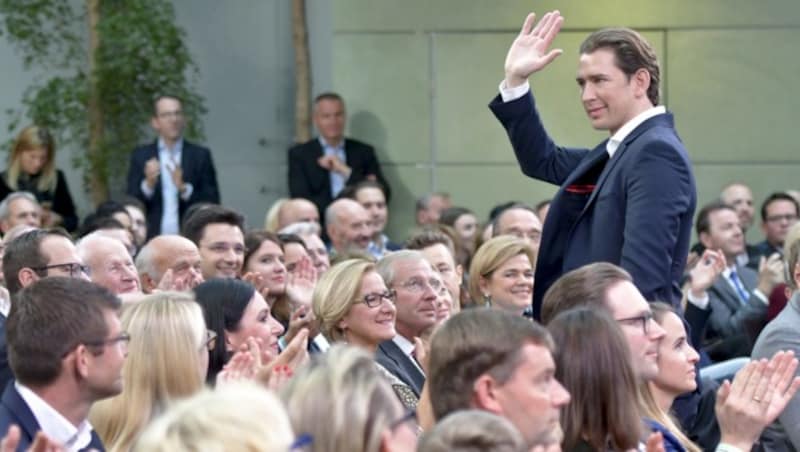 ÖVP-Chef und Bundeskanzler Sebastian Kurz (Bild: APA/HERBERT NEUBAUER)