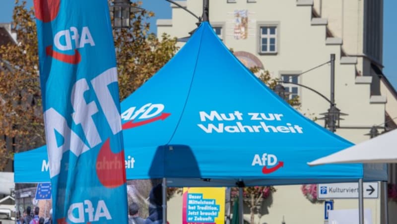 Die AfD war bei der Landtagswahl in Bayern im Oktober mit 10,2 Prozent erstmals in den bayerischen Landtag eingezogen und schnitt als viertstärkste Kraft stärker ab als die SPD. (Bild: AFP)