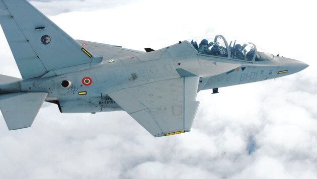 Ebenfalls im Rennen: die M-346FA des italienischen Herstellers Leonardo (Bild: "Krone")