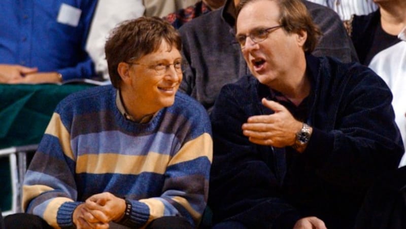 Bill Gates (li.) und Paul Allen (Bild: AP)