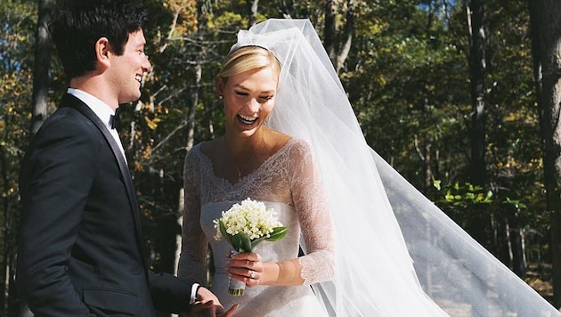Karlie Kloss heiratete Ivanka Trumps Schwager Joshua Kushner. (Bild: instagram.com/karliekloss)
