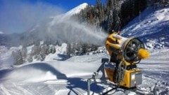 Künstlicher Schnee sorgt für mehr Planbarkeit. (Bild: Melanie Hutter)