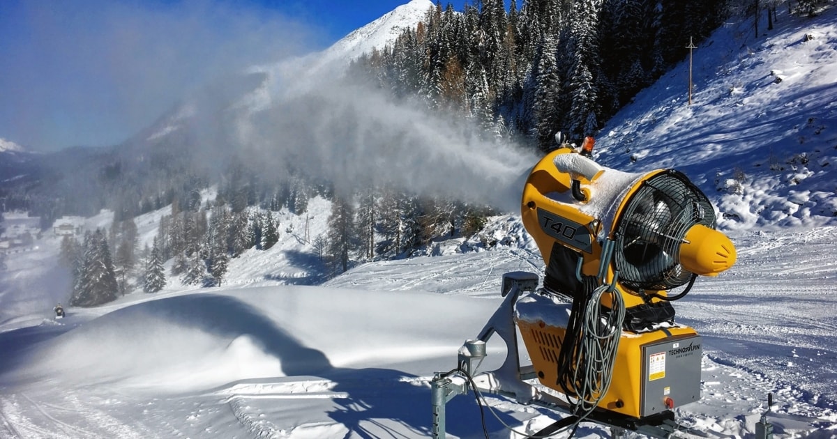 Modern technology helps ski resorts with the climate crisis