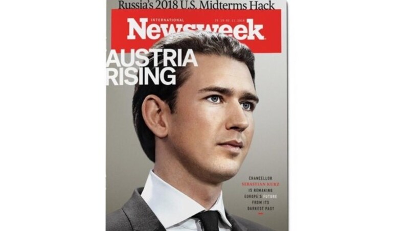 Kurz auf dem „Newsweek“-Cover (Bild: Newsweek)