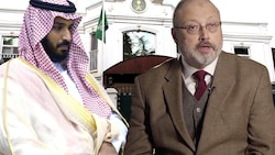 Der saudische Kronprinz Mohammed bin Salman (li.) wird als Auftraggeber der Ermordung von Jamal Khashoggi vermutet. (Bild: APA/AFP/RIA NOVOSTI/Alexey NIKOLSKY, AP, krone.at-Grafik)