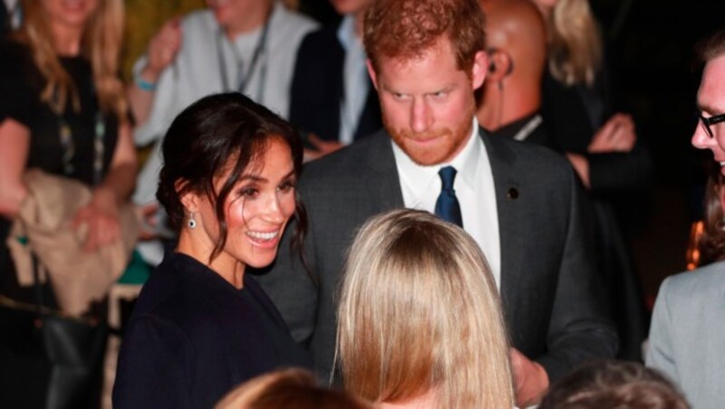 Meghan und Harry bei der Eröffnungsgala der Invictus Games in Sydney (Bild: Ian Vogler)