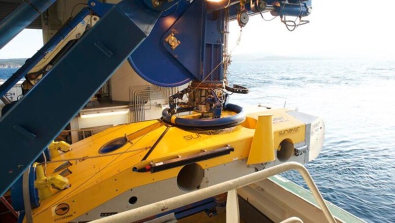 Mit diesem Unterwasser-Roboter wurde das Schiffswrack entdeckt. (Bild: Black Sea MAP/Martin Hartley)