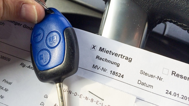 Four men are said to have used three rental cars from Styria for smuggling activities. (Bild: ©Jürgen Fälchle - stock.adobe.com)