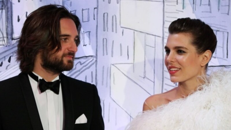 Charlotte Casiraghi und Dimitri Rassam (Bild: AFP)