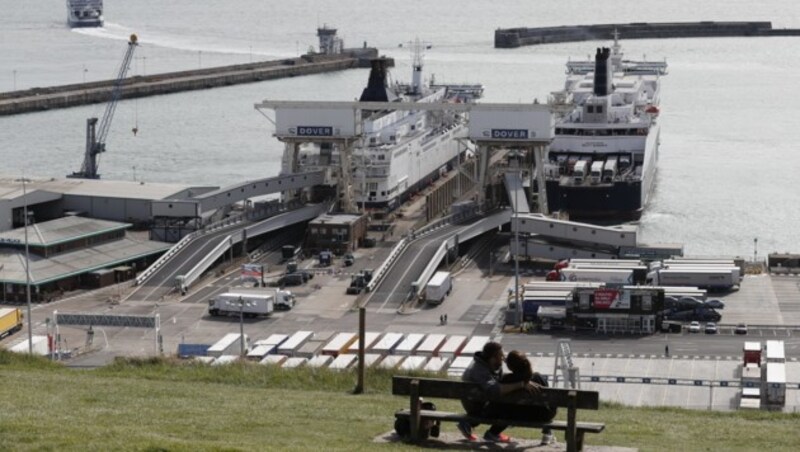 Der Hafen von Dover (Bild: AFP)