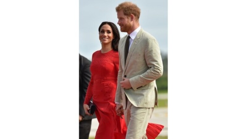 Herzogin Meghan und Prinz Harry (Bild: AFP or licensors)