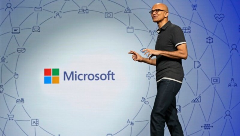 Microsoft-Boss Satya Nadella (Bild: AP)