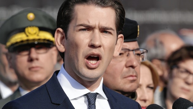 Bundeskanzler Sebastian Kurz (Bild: Klemens Groh)