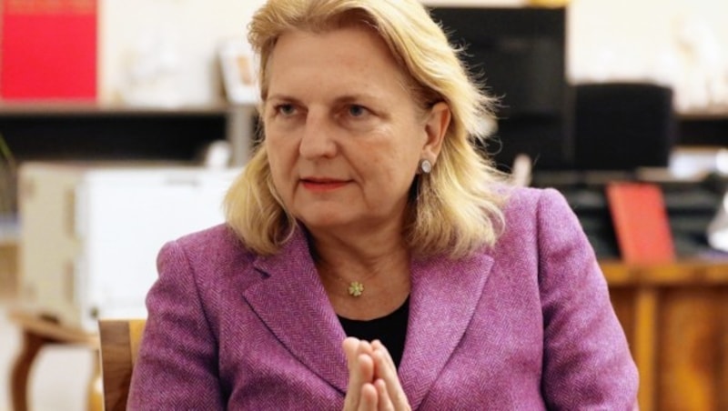 Außenministerin Karin Kneissl (Bild: Zwefo)