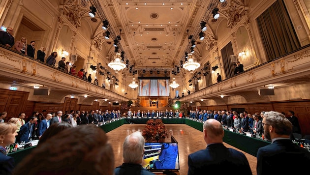 Im Congress rauchten bei den EU-Delegationen die Köpfe - herausgekommen ist die Grazer Deklaration! (Bild: (c)BMNT/Paul Gruber)