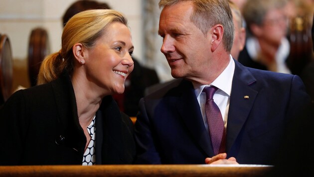 Deutschlands Ex-Bundespräsident Christian Wulff und seine Frau Bettina haben sich getrennt. (Bild: AFP)