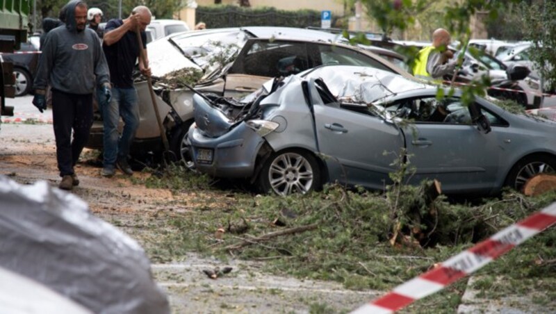 Unwetter in Italien (Bild: AFP)