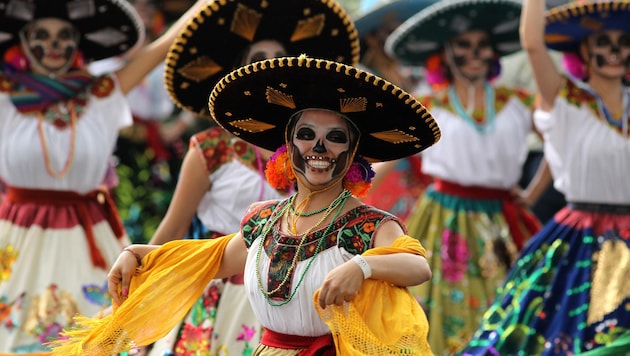 In Mexiko feiert man seit Tagen die Toten. (Bild: AFP or licensors)